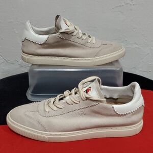 Pajar Canada Geda Goat Suede Sneakers Size 38 Or 7.5